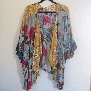 Umgee Boho Multi Print Kimono